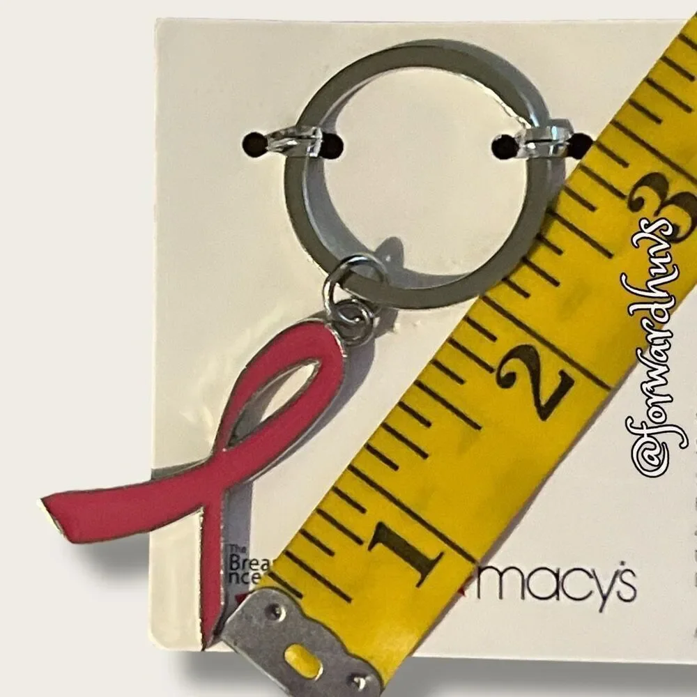 Bundle Sale 3 for $15 | Macy’s Exclusive Pink Ribbon Keychain